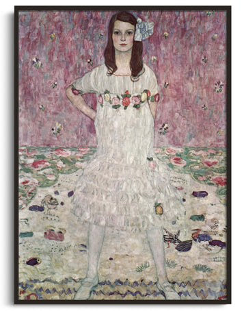 Inspiration Portrait de Mada Primavesi Klimt - peinture à l'huile