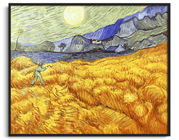 Inspiration Van Gogh - Champ de blé à l’hospice Saint-Paul